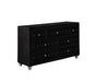 Deanna 7-drawer Rectangular Dresser Black - Home Discount Furniture - NJ-linden