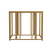 Adri Metal Frame End Table Matte Brass - Home Discount Furniture - NJ-linden