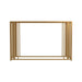 Adri Metal Frame Sofa Table Matte Brass - Home Discount Furniture - NJ-linden