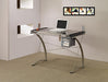 Melo 3-Drawer Drafting Desk Champagne - Home Discount Furniture - NJ-linden