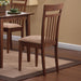 Robles 5-piece Dining Set Chestnut and Tan - Home Discount Furniture - NJ-linden