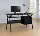 Weaving 2-drawer Computer Desk Black - Home Discount Furniture - NJ-linden