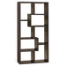 Theo 10-shelf Bookcase Cappuccino - Home Discount Furniture - NJ-linden