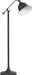 Eduardo Bell Shade Floor Lamp Dark Bronze - Home Discount Furniture - NJ-linden