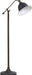 Eduardo Bell Shade Floor Lamp Dark Bronze - Home Discount Furniture - NJ-linden