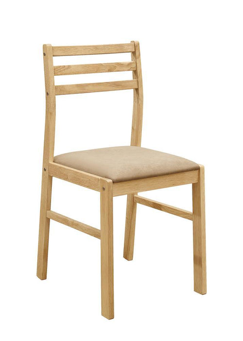 Bucknell 3-piece Dining Set with Drop Leaf Natural and Tan - Home Discount Furniture - NJ-linden