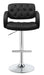 Brandi Adjustable Bar Stool Black and Chrome - Home Discount Furniture - NJ-linden