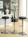 Ramses 29" Adjustable Bar Stool Chrome and Black - Home Discount Furniture - NJ-linden