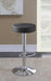 Ramses 29" Adjustable Bar Stool Chrome and Black - Home Discount Furniture - NJ-linden