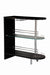 Adolfo 3-tier Bar Table Glossy Black and Clear - Home Discount Furniture - NJ-linden