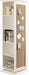 Robinsons Swivel Accent Cabinet with Cork Board White - Home Discount Furniture - NJ-linden
