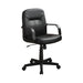 Minato Adjustable Height Office Chair Black - Home Discount Furniture - NJ-linden