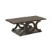 Shelly C-shaped Base Coffee Table Cappuccino - Home Discount Furniture - NJ-linden