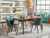 Jedda Oval Dining Table Dark Walnut - Home Discount Furniture - NJ-linden