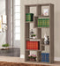 Theo 10-shelf Bookcase Weathered Grey - Home Discount Furniture - NJ-linden