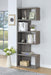 Joey 5-tier Bookcase Weathered Grey - Home Discount Furniture - NJ-linden