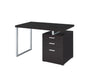 Brennan 3-drawer Office Desk Cappuccino - Home Discount Furniture - NJ-linden