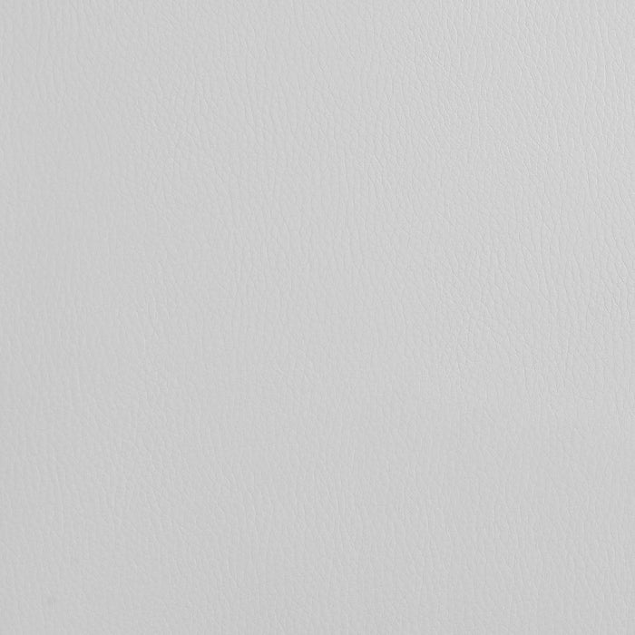 Bowman Round Upholstered Ottoman White - Home Discount Furniture - NJ-linden