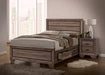 Kauffman Eastern King Storage Bed Washed Taupe - Home Discount Furniture - NJ-linden