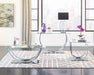 Danville U-shaped Coffee Table Chrome - Home Discount Furniture - NJ-linden