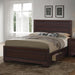 Kauffman Queen Panel Bed Dark Cocoa - Home Discount Furniture - NJ-linden