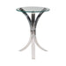 Emmett Round Accent Table Clear - Home Discount Furniture - NJ-linden