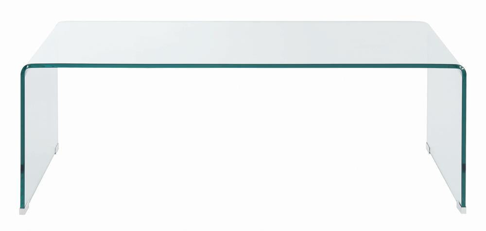 Ripley Rectangular Coffee Table Clear - Home Discount Furniture - NJ-linden