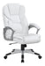 Kaffir Adjustable Height Office Chair White and Silver - Home Discount Furniture - NJ-linden