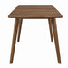 Alfredo Rectangular Dining Table Natural Walnut - Home Discount Furniture - NJ-linden