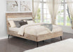 Marlow Eastern King Platform Bed Rough Sawn Multi - Home Discount Furniture - NJ-linden