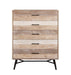 Marlow 5-drawer Chest Rough Sawn Multi - Home Discount Furniture - NJ-linden