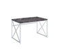 Grimma Writing Desk Rustic Grey Herringbone - Home Discount Furniture - NJ-linden