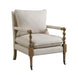 Dempsy Upholstered Accent Chair with Casters Beige - Home Discount Furniture - NJ-linden