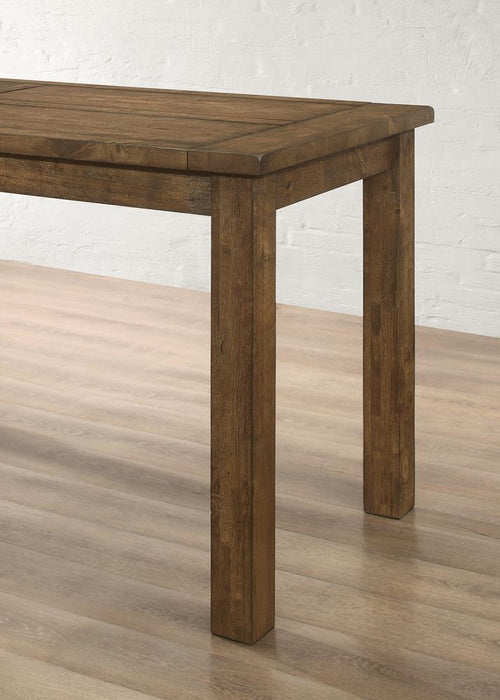 Coleman Counter Height Table Rustic Golden Brown - Home Discount Furniture - NJ-linden