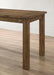 Coleman Counter Height Table Rustic Golden Brown - Home Discount Furniture - NJ-linden