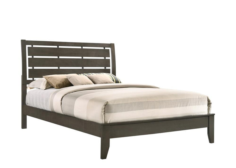 Serenity Eastern King Panel Bed Mod Grey - Home Discount Furniture - NJ-linden