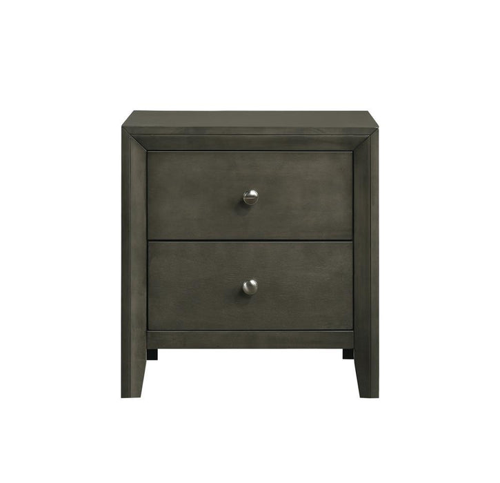 Serenity 2-drawer Nightstand Mod Grey - Home Discount Furniture - NJ-linden