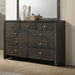 Serenity 9-drawer Dresser Mod Grey - Home Discount Furniture - NJ-linden