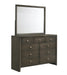 Serenity Rectangular Dresser Mirror Mod Grey - Home Discount Furniture - NJ-linden