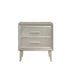 Ramon 2-drawer Nightstand Metallic Sterling - Home Discount Furniture - NJ-linden