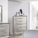 Ramon 5-drawer Chest Metallic Sterling - Home Discount Furniture - NJ-linden