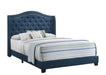 Sonoma Camel Back Queen Bed Blue - Home Discount Furniture - NJ-linden