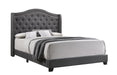 Sonoma Camel Back Eastern King Bed Grey - Home Discount Furniture - NJ-linden
