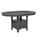 Lavon Dining Table with Storage Medium Grey - Home Discount Furniture - NJ-linden