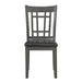 Lavon Padded Dining Side Chairs Medium Grey and Black (Set of 2) - Home Discount Furniture - NJ-linden