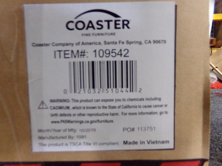 Kingman Slat Back Dining Chairs Espresso and White (Set of 2) - Home Discount Furniture - NJ-linden