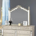 Heidi Arched Dresser Mirror Metallic Platinum - Home Discount Furniture - NJ-linden