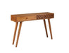 Lotus 2-drawer Console Table Natural Brown - Home Discount Furniture - NJ-linden
