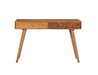 Lotus 2-drawer Console Table Natural Brown - Home Discount Furniture - NJ-linden