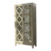 Mckellen 2-door Tall Cabinet Antique White - Home Discount Furniture - NJ-linden